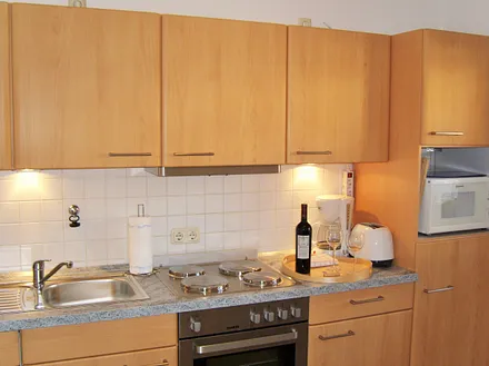 Die separate und moderne Küche