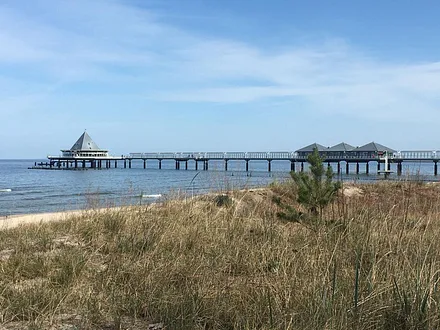 die Heringsdorfer Seebrücke