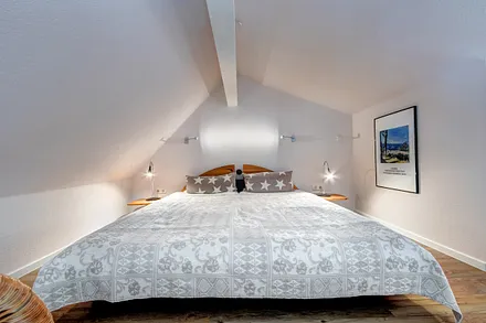 Galerie mit Doppelbett