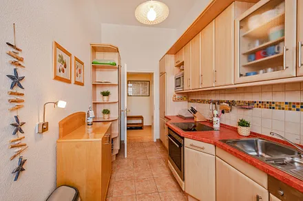 voll ausgestattete Küche