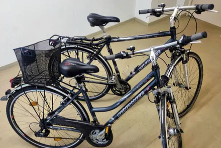 Ihre Fahrräder, kostenfrei