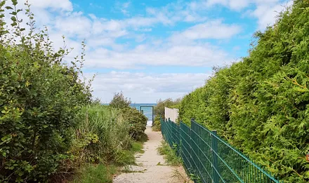 eigenener Strandzugang