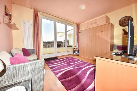 offener Wohn- & Schlafbereich