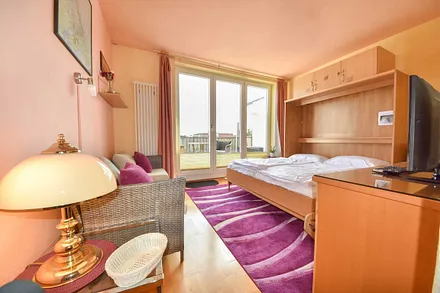 offener Wohn- & Schlafbereich