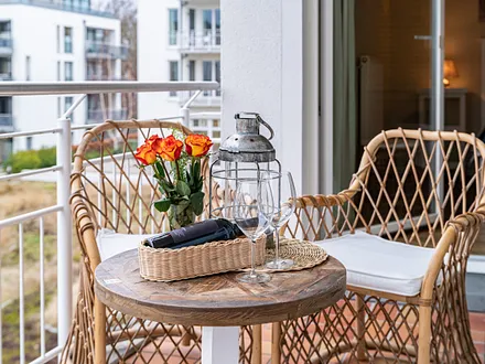 ... ist bequem möbliert für 4 Personen.