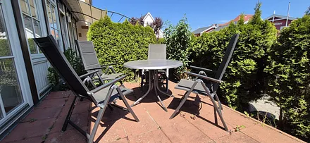 Zweite Terrasse - Großzügig