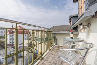 Balkon vom Schlafzimmer
