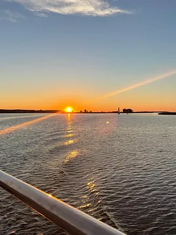Schiffstour über das Achterwasser