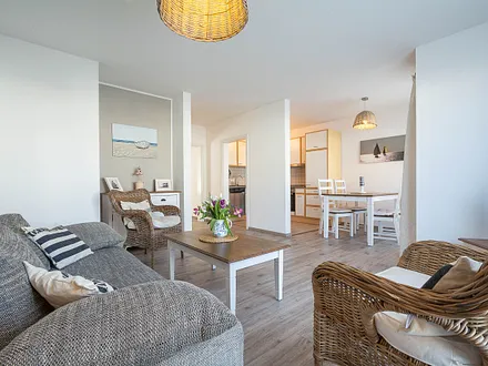 Der gemütliche Wohnbereich