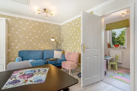 Blick zum Kinderzimmer.