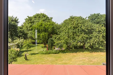 Der Blick auf Willis Wiese.