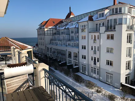 Seitlicher Meerblick