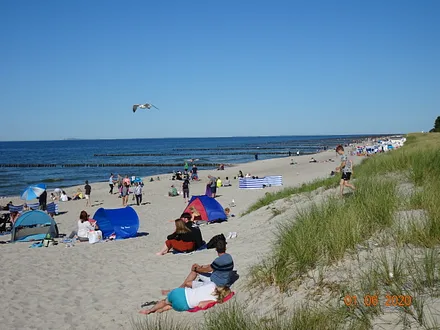 Zingster Strand im Sommer