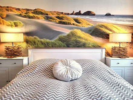 schlafen in den Dünen