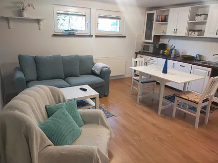 Wohnzimmer und Küche