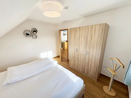 1. Schlafzimmer mit Doppelbett