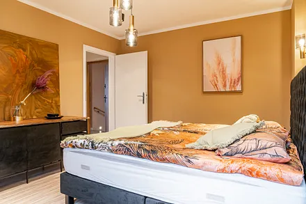 Das Schlafzimmer hat großes Relaxpotential :) ...