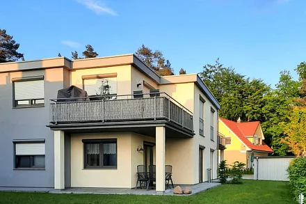 Lage im Haus - Erdgeschoß mit Terrasse