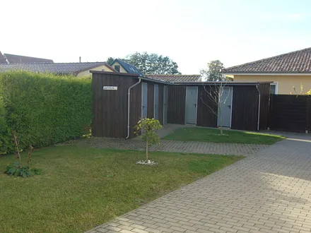 Parkplatz Fahrradschuppen