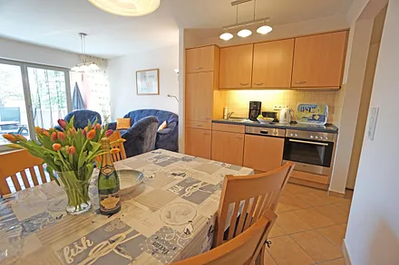 vollausgestattete Küchenzeile