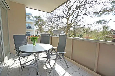 Balkon am Wohnzimmer