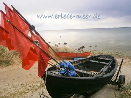 Am naturbelassenden Südstrand von Göhren