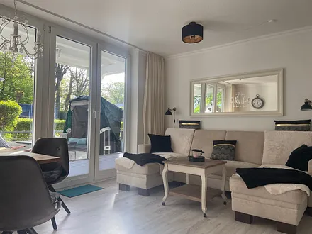 Wohnzimmer mit Schlafcoach