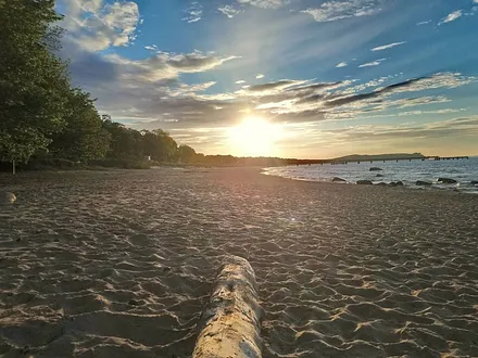 Sonnenuntergang am Nordperd