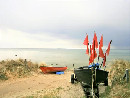 Naturbelassener Südstrand von Göhren