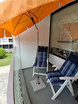 Loggia in Südwest-Lage