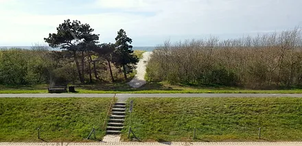 Strandübergang direkt vor der Haustür