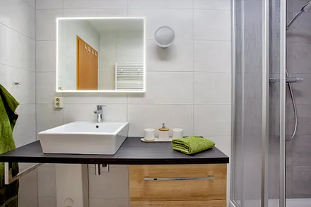 unser neues Duschbad