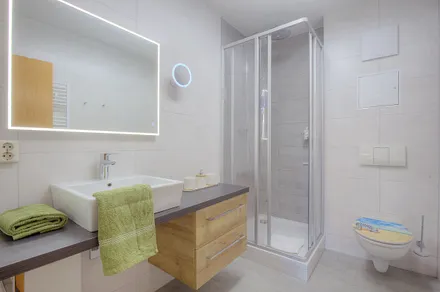 unser neues Duschbad