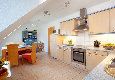 unsere vollausgestattete Küche