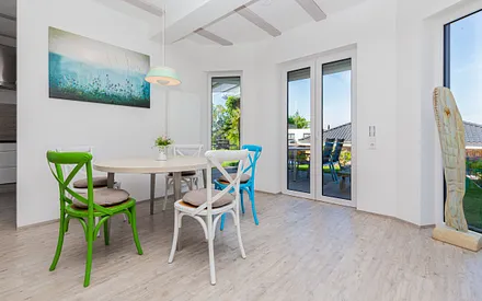 Esstisch für gemeinsames Essen