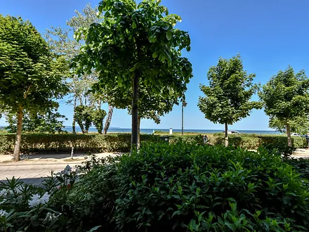 Ostseeblick vom Balkon
