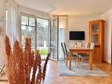 Der großzügige Wohnbereich