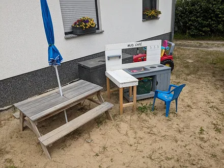 Matschküche für die kleinen Köche