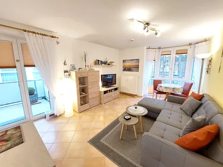 Blick in den Wohnbereich