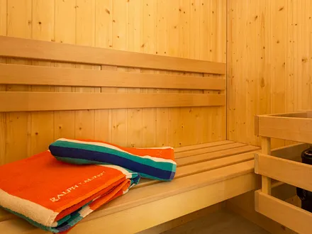Ihre Sauna in der Fewo "Sommerwind".