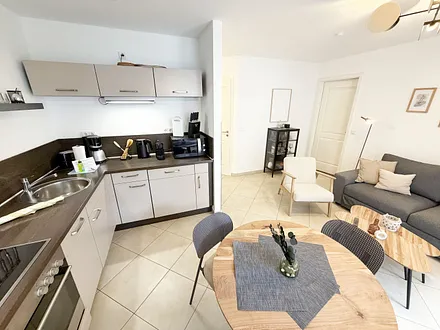 Haus Meeresblick A 1.26 Seegeflüster - Ess-und Küchenbereich