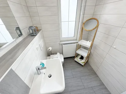 Tageslicht-Badezimmer