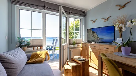 Wohnbereich mit TV