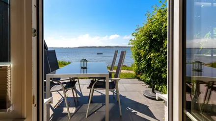 Ausblick von der Terrassentür