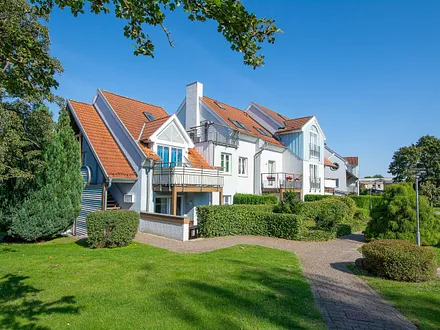 Die Außenansicht des Hauses Nr. 1, in dem sich die Whg. 1-2 befindet