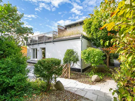 Die Rückseite des Hauses