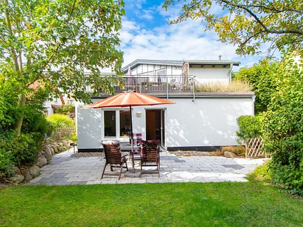 Die Rückseite des Hauses