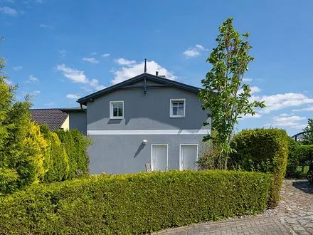 Das Haus Gode Tiet von außen