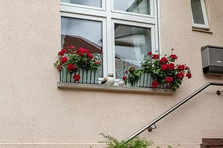 unser Treppenaufgang