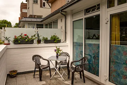 Terasse - Ferienwohnung 3